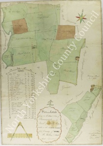 Historic map of Bransdale 1825